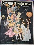 PEOPLE'S HOME JOURNAL NOVEMBER 1924 - COVER ART (ADVERTISEMENT ON BACK OF COVER PAGE) FRAMABLE ART