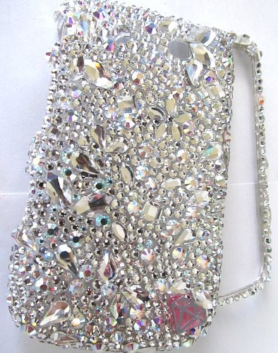 Crystal Couture PoshLife Bling Custom crystal Swarovski elements cell phone case cover i4/4s/5 all phones On Sale