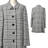 セニノン　ツイード・ステンカラーコート