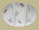 Dragonfly/ Butterfly 3 Section Dish
