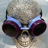 Steampunk goggles glasses Time Travel Crazy Scientists Oculo-Vision Tool welding cyber punk biker gothic rave