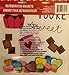 Large Valentines Day Refrigerator Magnets (Set of 3) Puppy Love Dog Hearts Monkey Candy Sweethearts Metal Doors Lockers File Cabinets Car