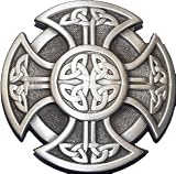 i4 Irish Celtic knot Shield Cross Belt Buckle