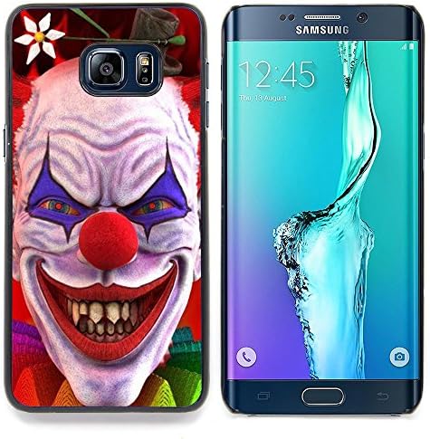 Eason Shop / Hard Slim Snap-On Case Cover Shell - Clown Evil Smile Devil Red Eyes Creepy - For Samsung Galaxy S6 Edge Plus / S6 Edge+ G928
