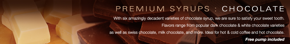 Amoretti Premium Syrups for Coffee, Tea and Beverages : Chocolate