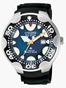 Citizen Eco-Drive Professional Diver Blue Titanium Mens Watch BN001604L
