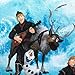 100% Cotton Print Disney Frozen Cast Blue 45 Inch Fabric by the Yard