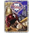 Philadelphia Phillies MLB Woven Tapestry Throw (Home Field Advantage) (48x60")"