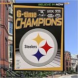 Buy : Pittsburgh Steelers Super Bowl XLIII Champions Banner