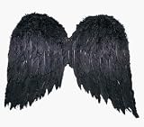 Peter Alan 6524B Economy Feather Angel Wings - Black 22 Inch