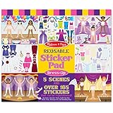 Melissa & Doug Dress-Up Reusable Sticker Pad