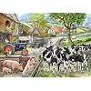 Big 500 Piece Jigsaw Puzzle Oak Tree Farm