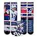 For Bare Feet New England Patriots Tom Brady NFL Drive Socks