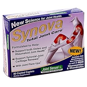 Synova Total Joint Care with Glucosamine, Chondroitin, MSM for Osteo and Rheumatoid... by 