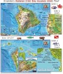 Hawaii Dive Map for Scuba Divers and...