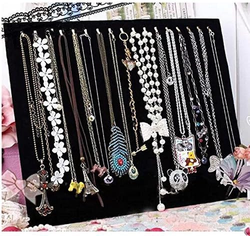 ANBANA ? Black Velvet 17 Hook Necklace Jewelry Tray Display Organizer (17 Hook Necklace Display) by ANBANA