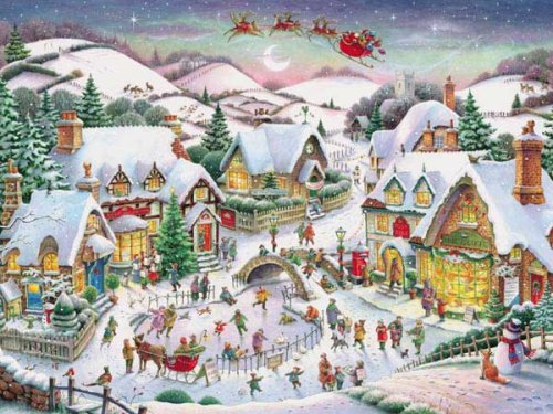 Childrens Toyshop  Spielwaren : Ravensburger 166541 Es weihnachtet sehr - 2000 Teile Puzzle