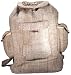 Hemp Backpack with Peace Sign