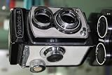 Yashica-A Model "A" TLR Twin Lens Camera- Grey Gray