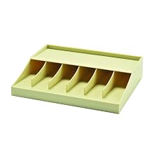 MMF Industries Bill Strap Tray Rack, 10.63 x 2.31 x 8.31 Inches, Putty (210470089)