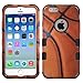 iPhone 6 Case , Case Loca Rugged Dual Layer Armor Defender Apple iPhone 6 Case 4.7 inch Hybrid Cover + Stylus Pen (Basketball)