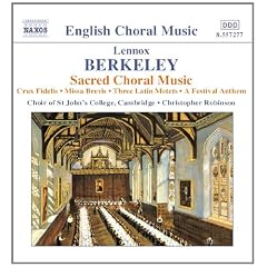 Berkeley: Sacred Choral Music
