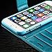 iPhone 6S Plus Case, iPhone 6 Plus Case,Joopapa Luxury PU Leather Magnet Wallet Case Flip Cover with Credit Card/ID Card Slots & Stand For Apple iPhone 6S Plus / iPhone 6 Plus 5.5 Inch (Blue)