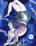 Acrobat by Marc Chagall. Size 28.00 X 22.00 Art Poster Print