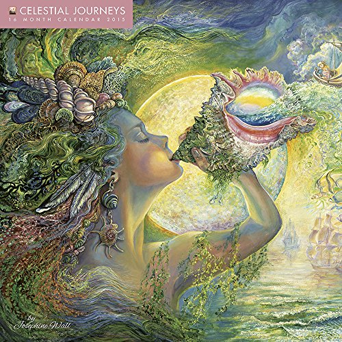 Celestial Journeys by Josephine Wall 2015 Square 12x12 Flame Tree