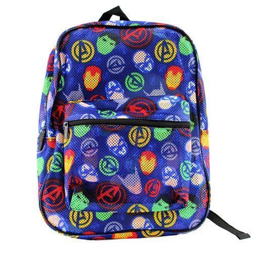 Marvel Avengers Mesh Backpack (Black)