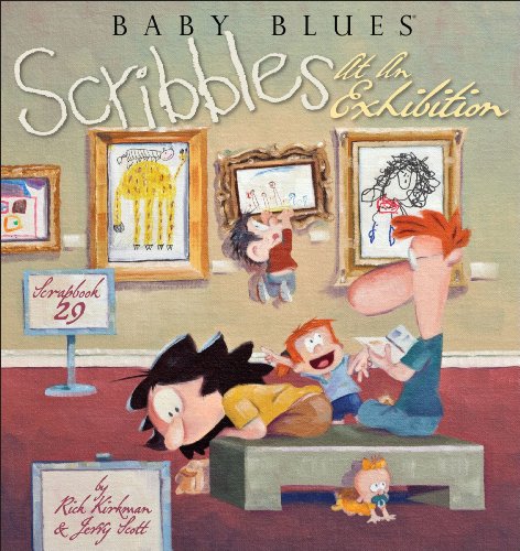 Scribbles at an Exhibition (Baby Blues Scrapbook)