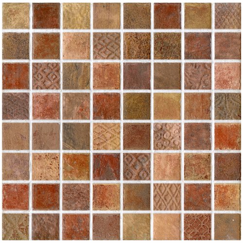 Tesselar Valise 1 7-13/16 X 7-13/16 Inch Ceramic Wall Tile (10 Pcs/4.17 Sq. Ft. Per Case, Ships for )