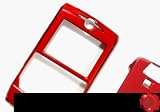 PCMICROSTORE Brand Motorola Q PDA Smart Cellular Phone Crystal Solid Red Snap-On Case Cover with Removable Swivel Belt Clip