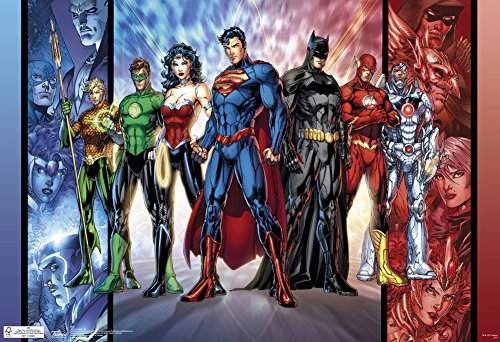 Justice League Dc Comics Poster 19 x 13in