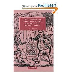 The Revolution in Popular Literature: Print, Politics and the People, 1790-1860