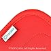 TopCase Red Portfolio Laptop Sleeve Bag Case Cover for All 13