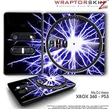 DJ Hero Skin Lightning Blue fit XBOX 360 and PS3 (DJ HERO NOT INCLUDED)