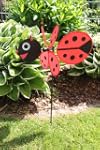 Windrad Marienk�fer Rot Windr�der fah...