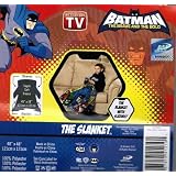 The Slanket Batman Squared Heroes The Brave and the Bold (AS SEEN ON TV), Kids Throw Blanket with Sleeves