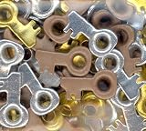 EyeLets Etc 1/8 Inch Key Shaped Eyelets Assortment, Pack of 100