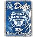 Duke Blue Devils NCAA 2010 Basketball National Champions Tapestry Throw: 48x60 Blanket