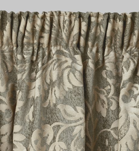 Regal Damask Pencil Pleat Curtains