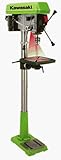 IMAGE OF Kawasaki 840091 Green Heavy Duty 15-Inch Drill Press with Laser Guide