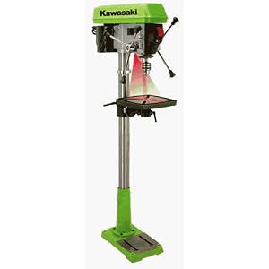 Kawasaki 840091 Green Heavy Duty 15-Inch Drill Press with Laser Guide by Alltrade