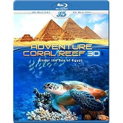 Adventure Coral Reef 3D - Under the Sea of Egypt (Blu-ray 3D & 2D Version) REGION FREE