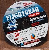 FLIGHTGEAR Flight Simulator & Form Home Pilot MacWorld May 2005 UK CD
