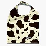Bella Tunno - Brown Animal Print with Sky Blue Back Bib