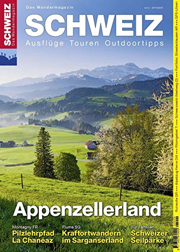 Appenzell: Wandermagazin SCHWEIZ 9_2012 (German Edition)