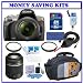 Sony Alpha A330 Digital SLR with 18-55mm & 55-200mm Lens (DSLR-A330Y) + Transcend 8GB SDHC Secure Digital Memory Card + Willoughbys Two (2) 55mm UV Protective Starter Kit