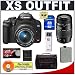 Photo : Canon Digital Rebel XS 10.1MP Digital SLR Camera (Black) + Canon EF-S 18-55mm IS Lens + Tamron 70-300mm Di LD Macro Lens for Canon EOS + Spare LP-E5 Battery + 8GB Card + Gadget Bag